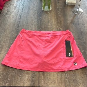 NWT fila tennis skort
